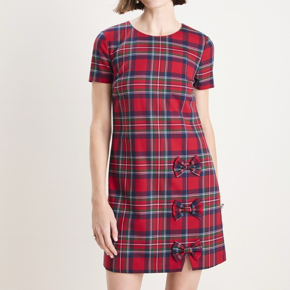 NWT Vineyard Vines Tartan Bow Dress 🎄